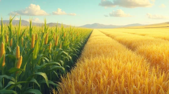 grain corn yield