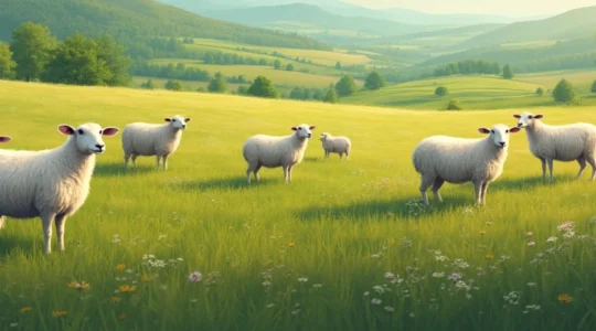 sheep farming